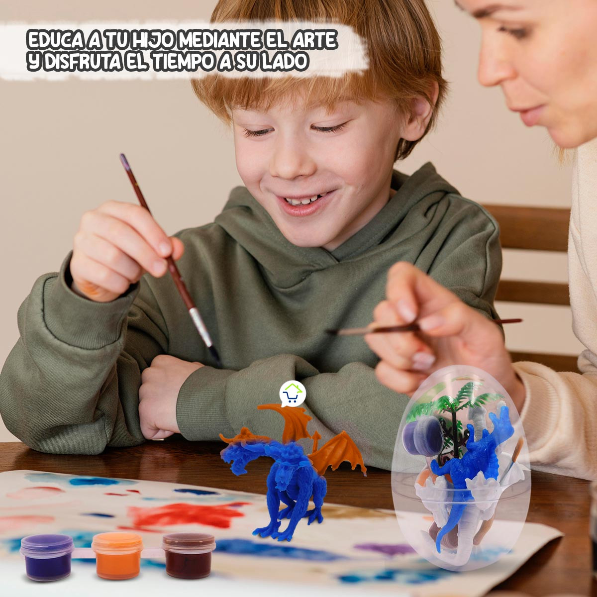 Miniatura 5 de Set x2 Huevos Figuras Juguete 52511